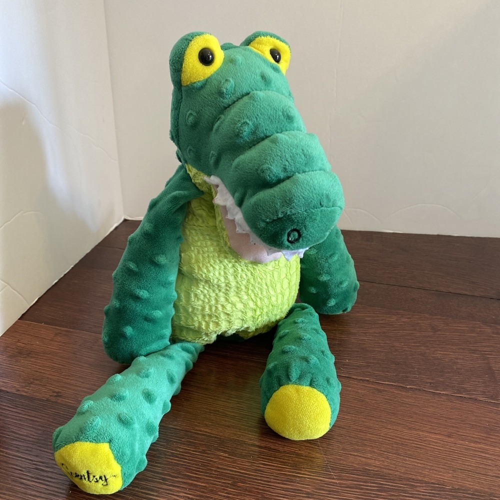 Scentsy Buddy Nile the Crocodile Alligator 15" Stuffed Animal No Scent Pack